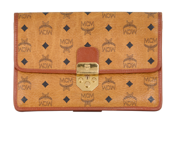Visetos Clutch, Canvas, Brown, MIG, E, 2*